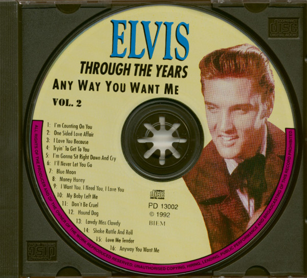 Through The Years Vol.2 - Anyway You Want Me (CD)