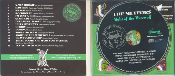 Night Of The Werewolf (CD)