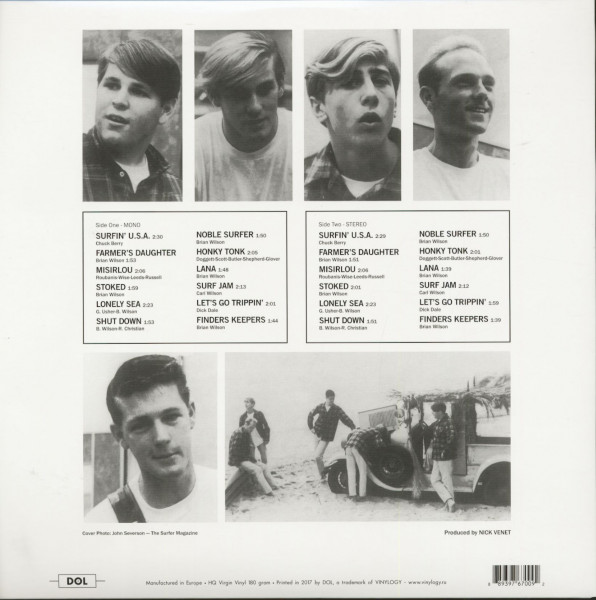 Surfin' USA (Picture-LP, 180g Vinyl)