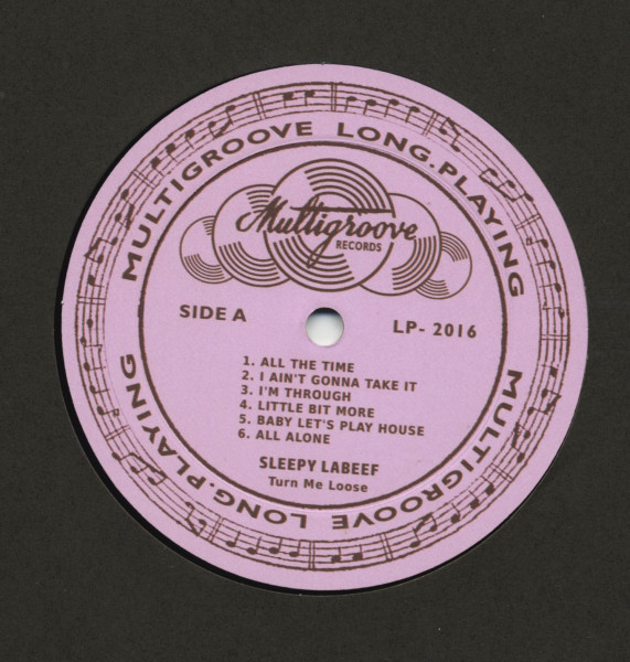 Turn Me Loose (LP, 10inch)