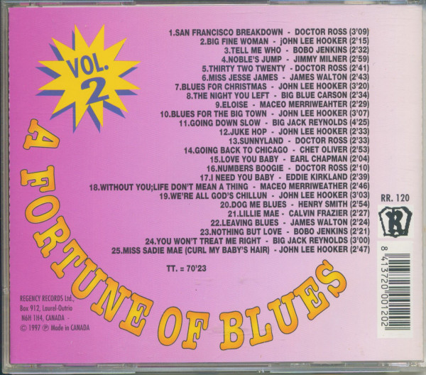 A Fortune Of Blues Vol.2 (CD)