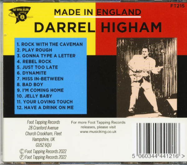 Made In England (CD)