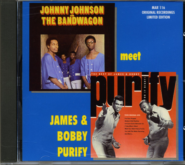 James & Bobby Purify Meet Johnny Johnson & The Bandwagon (CD) James & Bobby Purify Meet Johnny Johnson & The Bandwagon (CD)