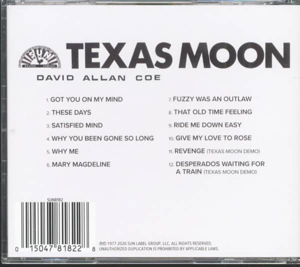 Texas Moon (Deluxe Edition) (CD)