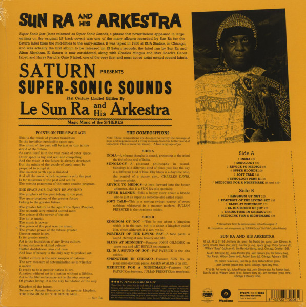 Super-Sonic Jazz (LP, 180g Vinyl, Ltd.)