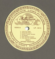 Aperçu: Here's Hayden Thompson (LP, 10inch) Aperçu: Here's Hayden Thompson (LP, 10inch)