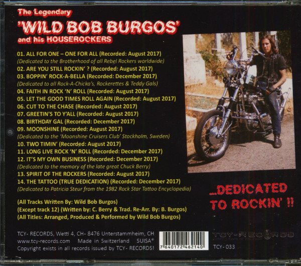 Yeah!!...Dedicated To Rockin'!! (CD)