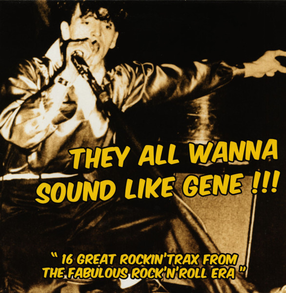 Gene Vincent In France - Garrett McLean (Book & 12inch Vinyl LP, 33rpm)