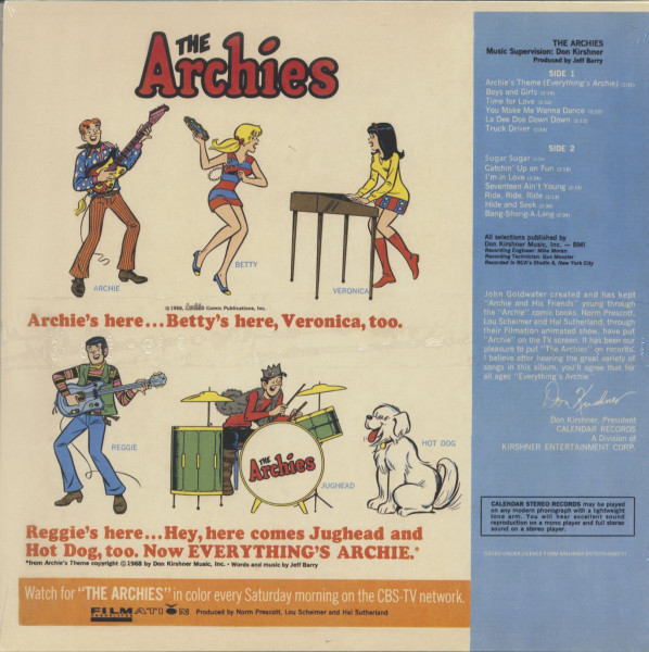 The Archies (LP, colored Vinyl, Ltd.)