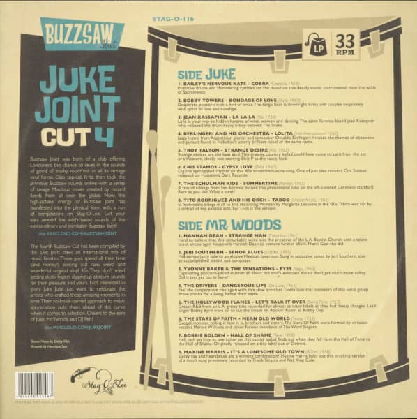 Buzzsaw Joint - Juke Joint Cut 4 (LP)
