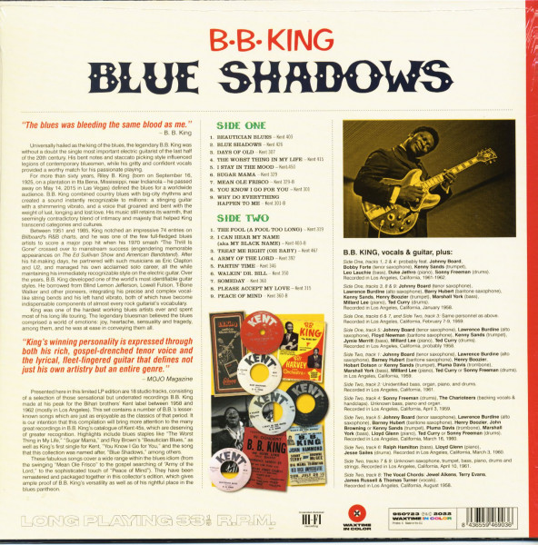 Blue Shadows (LP, 180g colored Vinyl, Ltd.)