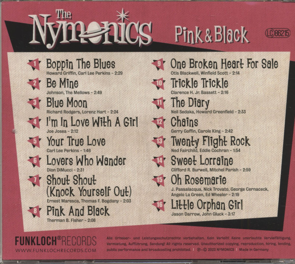 Pink & Black (CD)