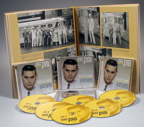 Birth Of A Legend - The Truly Complete Starday And Mercury Recordings 1954-1961 (6-CD Deluxe Box Set)