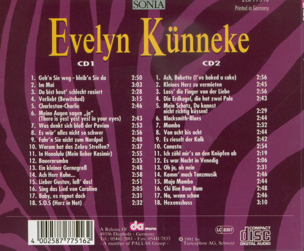 Evelyn Künneke (2-CD)