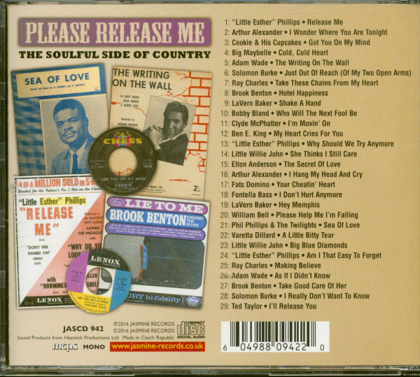 Please Release Me - The Soulful Side Of Country (CD)