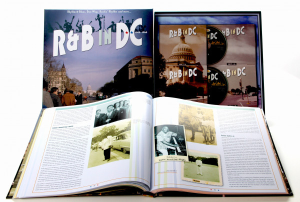 R&B in DC 1940-1960 - Rhythm & Blues, Doo Wop, Rockin’ Rhythm and more… (16-CD Deluxe Box Set)