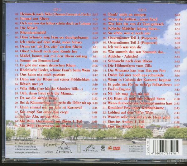 Heimweh nach Köln - 50 große Erfolge (2-CD)