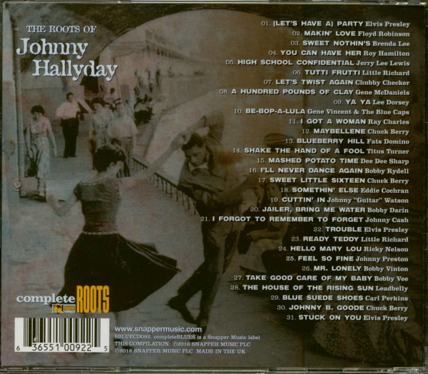 The Roots Of Johnny Hallyday (CD)