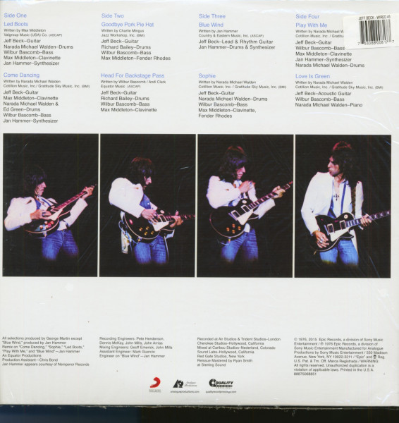 Wired (2-LP, 45rpm, 200g Vinyl, Ltd.)