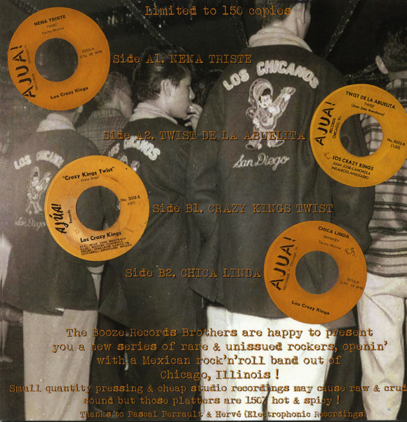 Diggin' In The Vaults Vol.1 with Los Crazy Kings (7inch, 45rpm, colored Vinyl, EP, Ltd.)