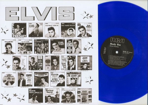 Moody Blue (LP, Clear Blue Vinyl)