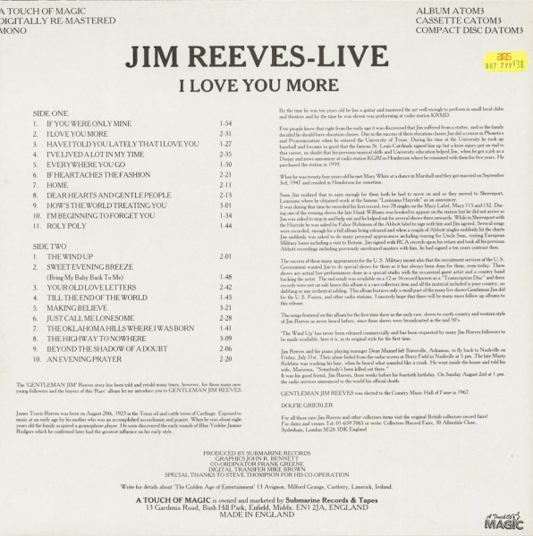 Live - I Love You More (LP)