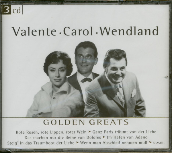 Valente, Carol, Wendland - Golden Greats (3-CD)