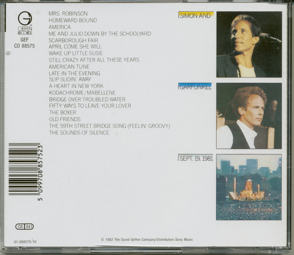 The Concert In Central Park (CD)