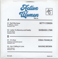 Aperçu: Action Women Vol.4 - A female Soul Rhythm&Blues Explosion! (7inch, 45rpm, EP) Aperçu: Action Women Vol.4 - A female Soul Rhythm&Blues Explosion! (7inch, 45rpm, EP)