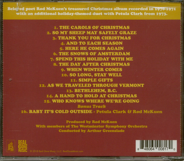 New Carols For Christmas (CD, Expanded Edition)