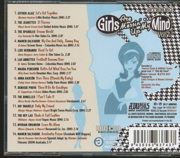 Girls Are Messin' Up My Mind, Vol.2 (CD)
