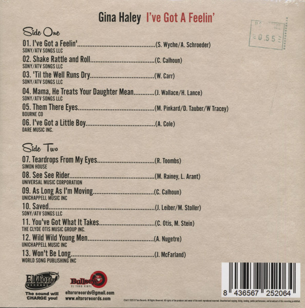 I've Got A Feelin' (LP)
