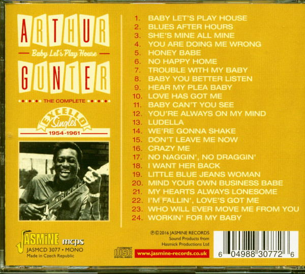 Baby Let’s Play House – The Complete Excello Singles 1954-1961 (CD)