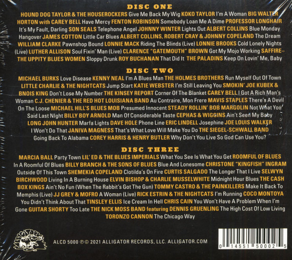 Alligator Records - 50 Years Of Genuine Houserockin' Music (3-CD)