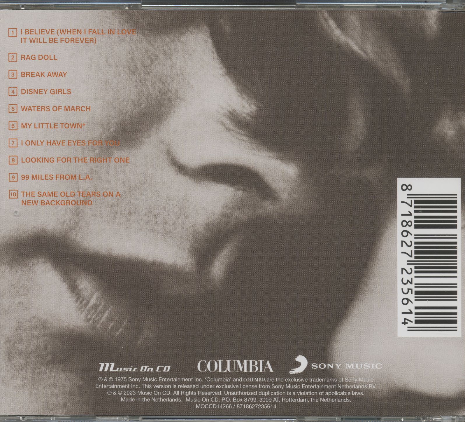 Art Garfunkel CD Breakaway (CD) Bear Family Records