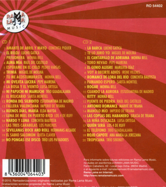 Los Números Uno Del Pop Espanol - 1957 (2-CD)