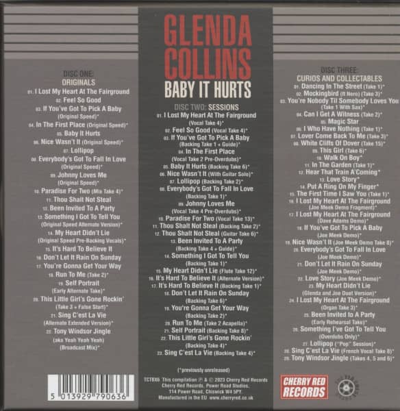 Baby It Hurts -The Holloway Road Sessions (3-CD Box-Set)