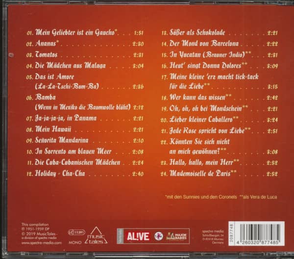 Schlager Raritäten - Mein Geliebter ist ein Gaucho (CD)