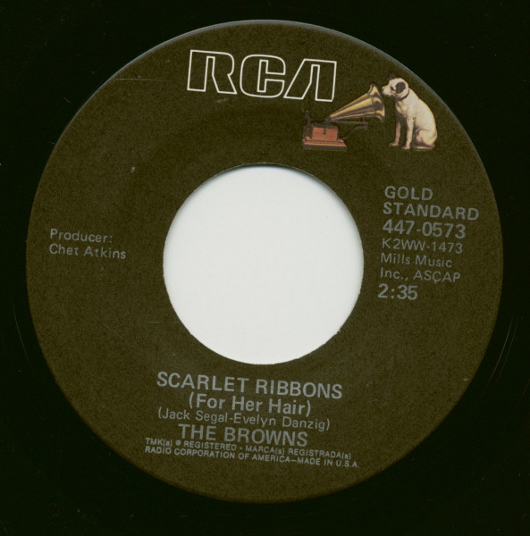 Scarlet Ribbons - The Three Bells (7inch, 45rpm)