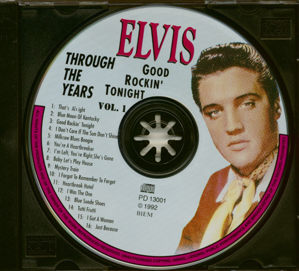 Through The Years Vol.1 - Good Rockin Tonight (CD)