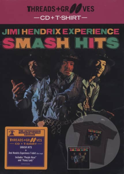 Hendrix, Jimi Experience Smash Hits (&T-Shirt L) Threads & Hendrix, Jimi Experience Smash Hits (&T-Shirt L) Threads &