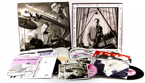 Mod Records Cologne - Jazz In West Germany 1954-56 (5x25cm LP - 6x-45rpm - 4-CD) LP-sized Box