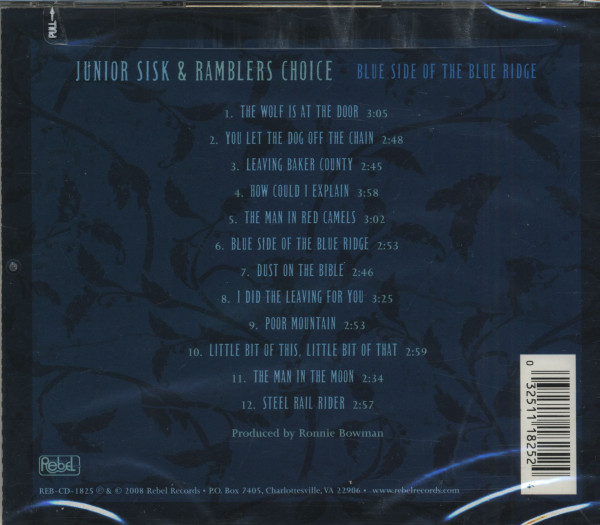 Blue Side of the Blue Ridge (CD)