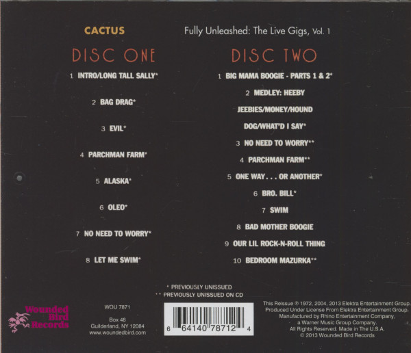 Fully Unleashed - The Live Gigs, Vol.1 (2-CD Set)