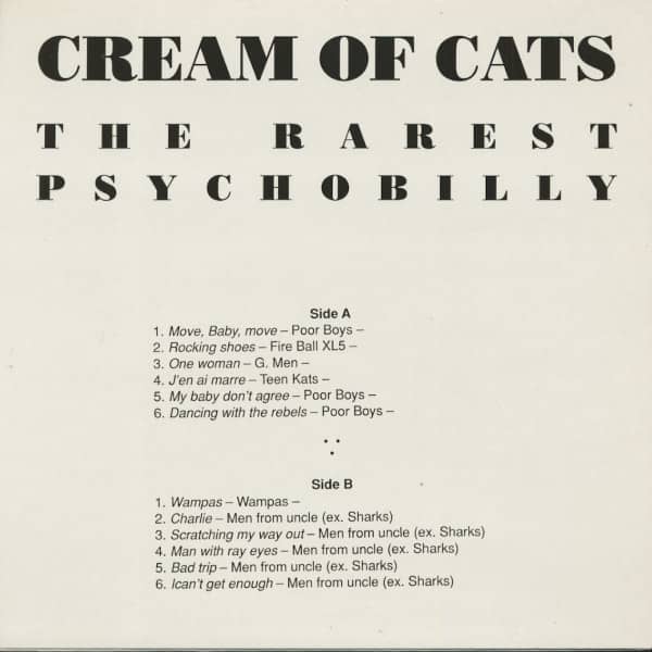 Cream Of The Cats Vol.2 - The Rarest Psychobilly (LP)