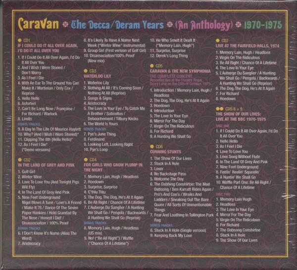 The Decca/Deram Years - An Anthology 1970 - 1975 (9-CD Box)