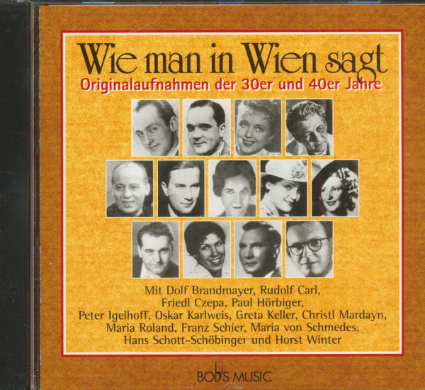 Wie man in Wien sagt (CD) Wie man in Wien sagt (CD)