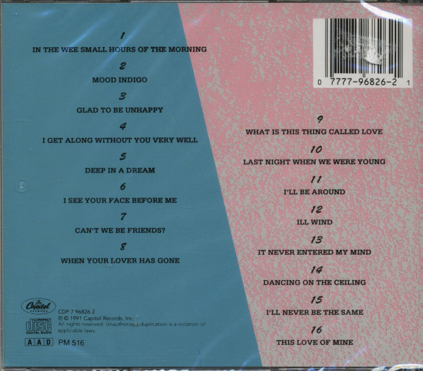 In The Wee Small Hours (CD)