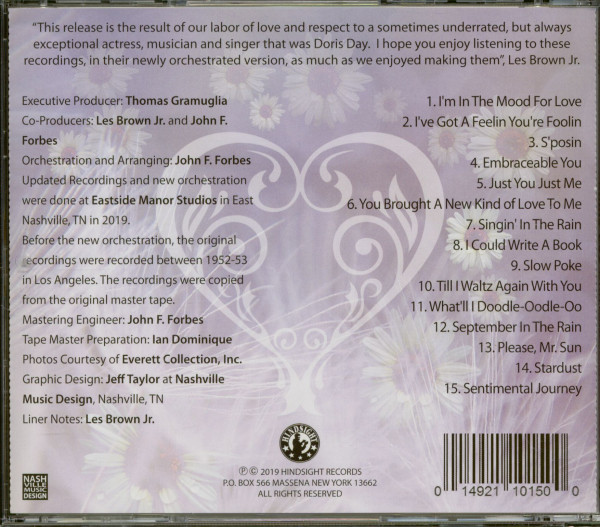 Doris Day With Love (CD)