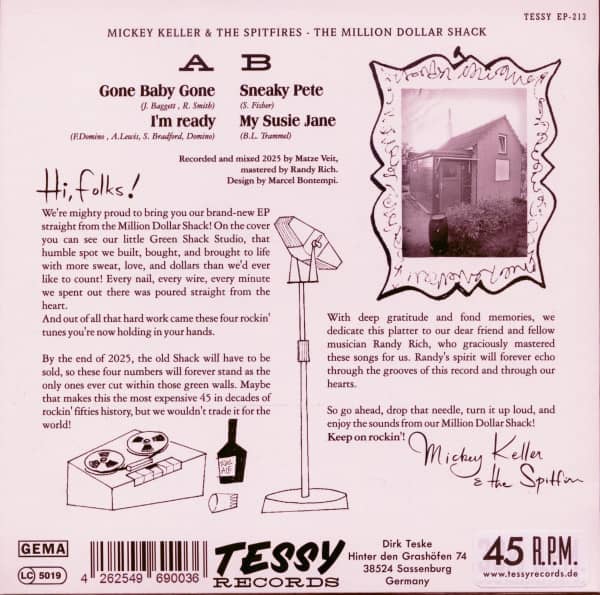 The Million Dollar Shack (7inch, EP)